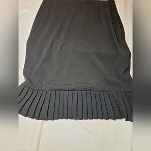 Sheri Martin Skirt with pleated hem